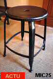 Tabouret mtal