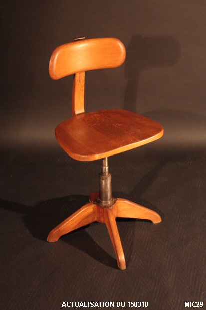 Chaise d'atelier "STOLL"