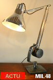 Lampe de bureau articule "ANGLEPOISE HORSTMAN" vers 1930, articule, bras  contrepoids, mtal bross