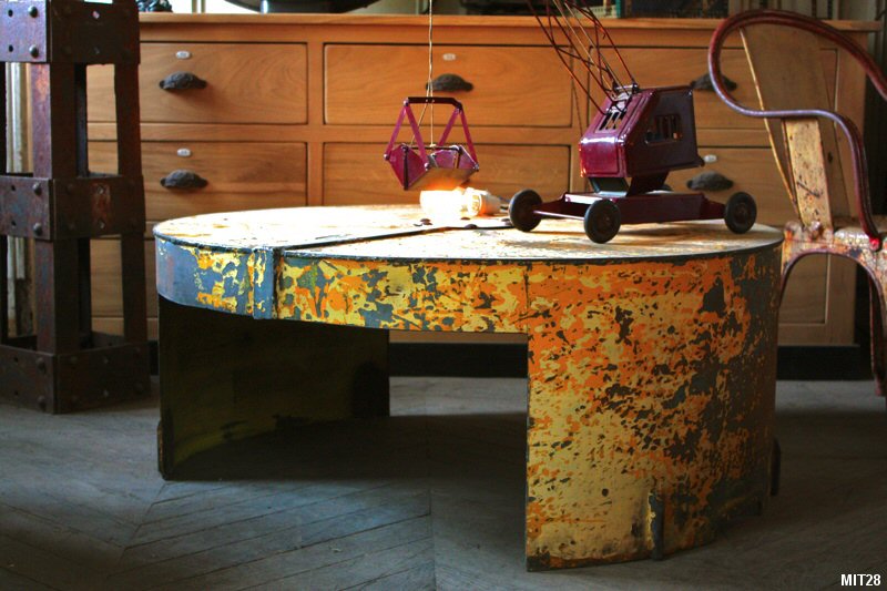 Table basse industrielle